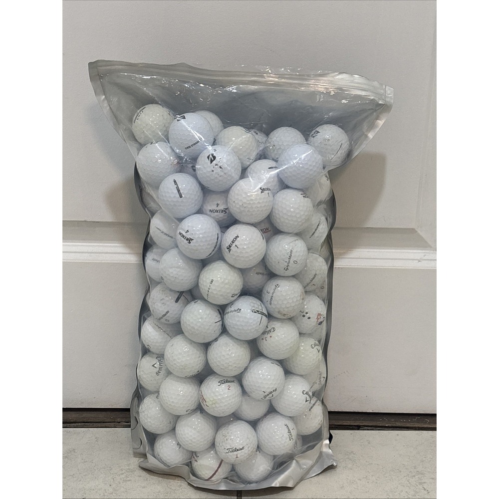 10 DOZEN Mixed Taylormade Distance Titleist Trufeels Srixon Callaway Hex Balls